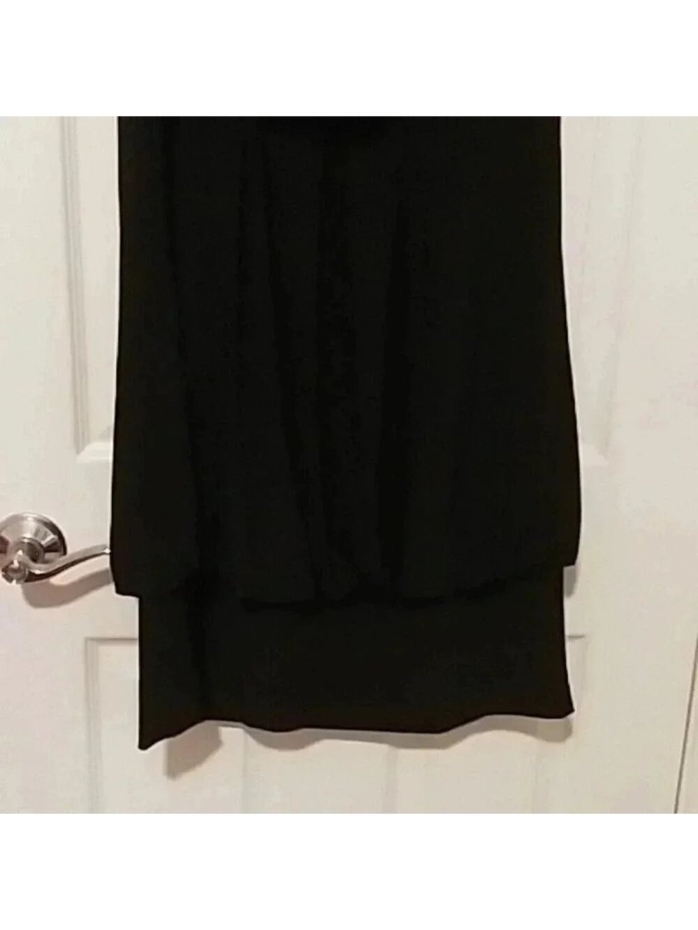 > Black dress with high waiste and cute back Women's Size 14 - Picture 8 of 15